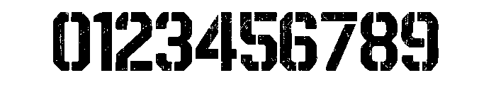 Ranger Army Font OTHER CHARS