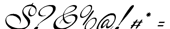 Ranoa Scaloth Italic Font OTHER CHARS