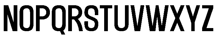 Ranosta Regular Font UPPERCASE