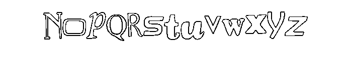 Ransom Note By Squeeb C Regular Font UPPERCASE