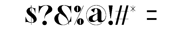 Ranste Font OTHER CHARS