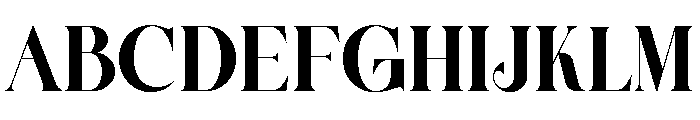 Ranste Font UPPERCASE