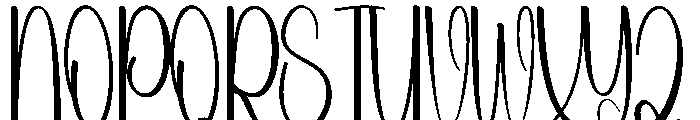 Ranstory Font UPPERCASE