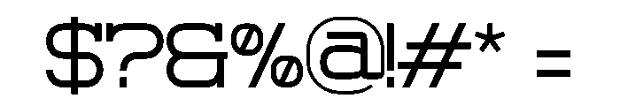 Rantona Font OTHER CHARS