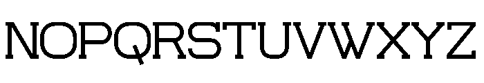 Rantona Font UPPERCASE