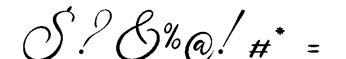 Ranuficah Font OTHER CHARS