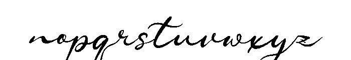 Ranuficah Font LOWERCASE