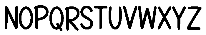 Ranunculus Font UPPERCASE