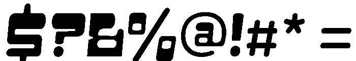 Rapidez Regular Oblique Font OTHER CHARS