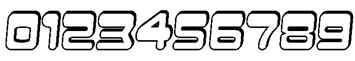 Rapidez Shadow Oblique Font OTHER CHARS