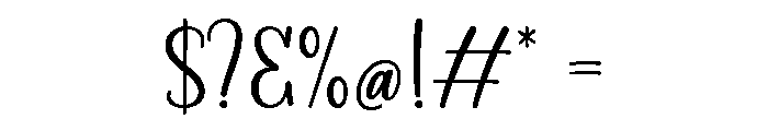 Rapsonity Font OTHER CHARS
