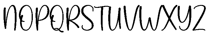 Rapsonity Font UPPERCASE