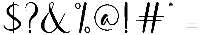Rasa Macaron Font OTHER CHARS