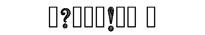 Rashid Regular Font OTHER CHARS