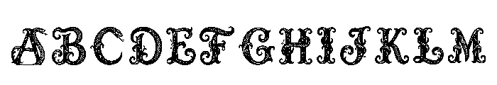 Rashid Regular Font UPPERCASE