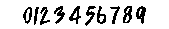 Rasketch Font OTHER CHARS