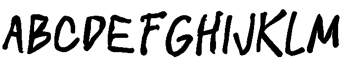 Rasketch Font UPPERCASE