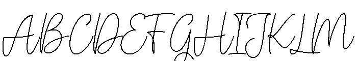 Raskya Font UPPERCASE