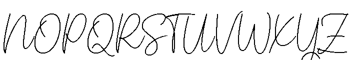 Raskya Font UPPERCASE