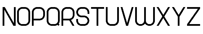 Rastera Font UPPERCASE