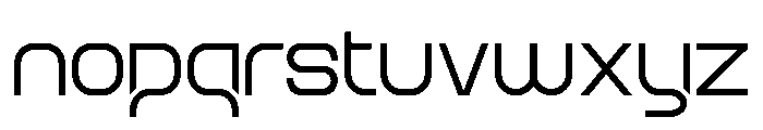 Rastera Font LOWERCASE