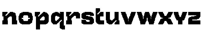 Rasteron Pixelated Font LOWERCASE