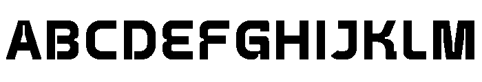 Rasteron Regular Font UPPERCASE