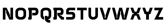 Rasteron Regular Font UPPERCASE