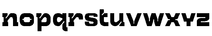 Rasteron Regular Font LOWERCASE