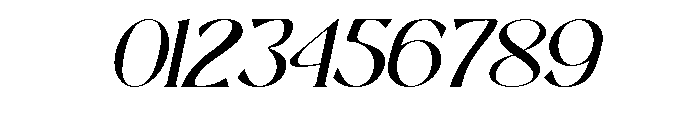 Rastica Italic Italic Font OTHER CHARS