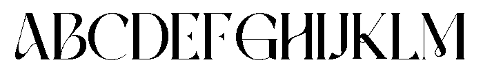 Rastica Regular Font UPPERCASE