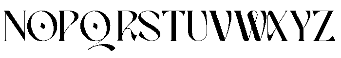 Rastica Regular Font UPPERCASE