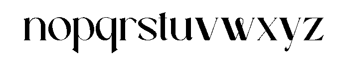 Rastica Regular Font LOWERCASE
