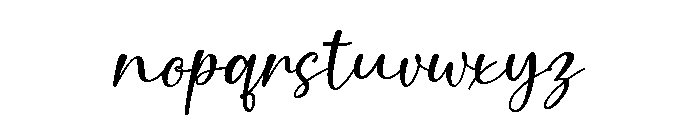 Rastine Font LOWERCASE