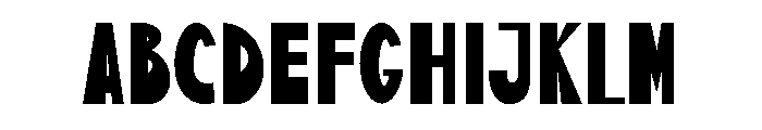 RatheOklumRegular Font UPPERCASE