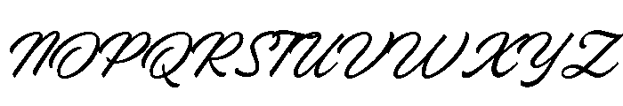 Rathern-Regular Font UPPERCASE