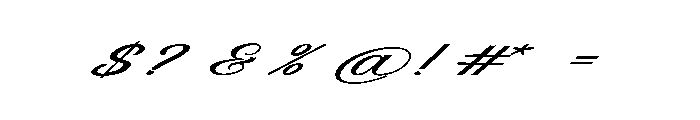 Rathima Calligraphy Regular Font OTHER CHARS