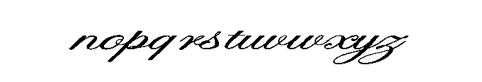 Rathima Calligraphy Regular Font LOWERCASE
