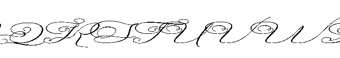 RathimaCalligraphy-Regular Font UPPERCASE