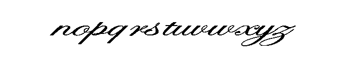 RathimaCalligraphy-Regular Font LOWERCASE