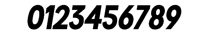Rathing Black Condensed Italic Font OTHER CHARS
