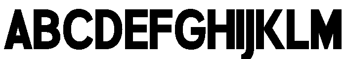 Rathing Black Condensed Font UPPERCASE