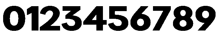 Rathing Black SemiExpanded Font OTHER CHARS