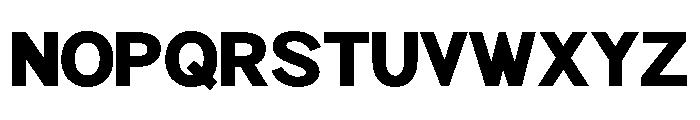 Rathing Black Font UPPERCASE