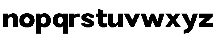 Rathing Black Font LOWERCASE