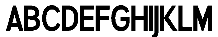 Rathing Bold Condensed Font UPPERCASE