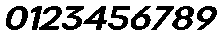 Rathing Bold Expanded Italic Font OTHER CHARS
