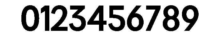 Rathing Bold SemiCondensed Font OTHER CHARS
