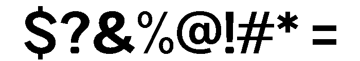 Rathing Bold Font OTHER CHARS