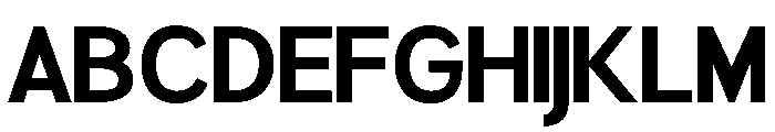 Rathing Bold Font UPPERCASE